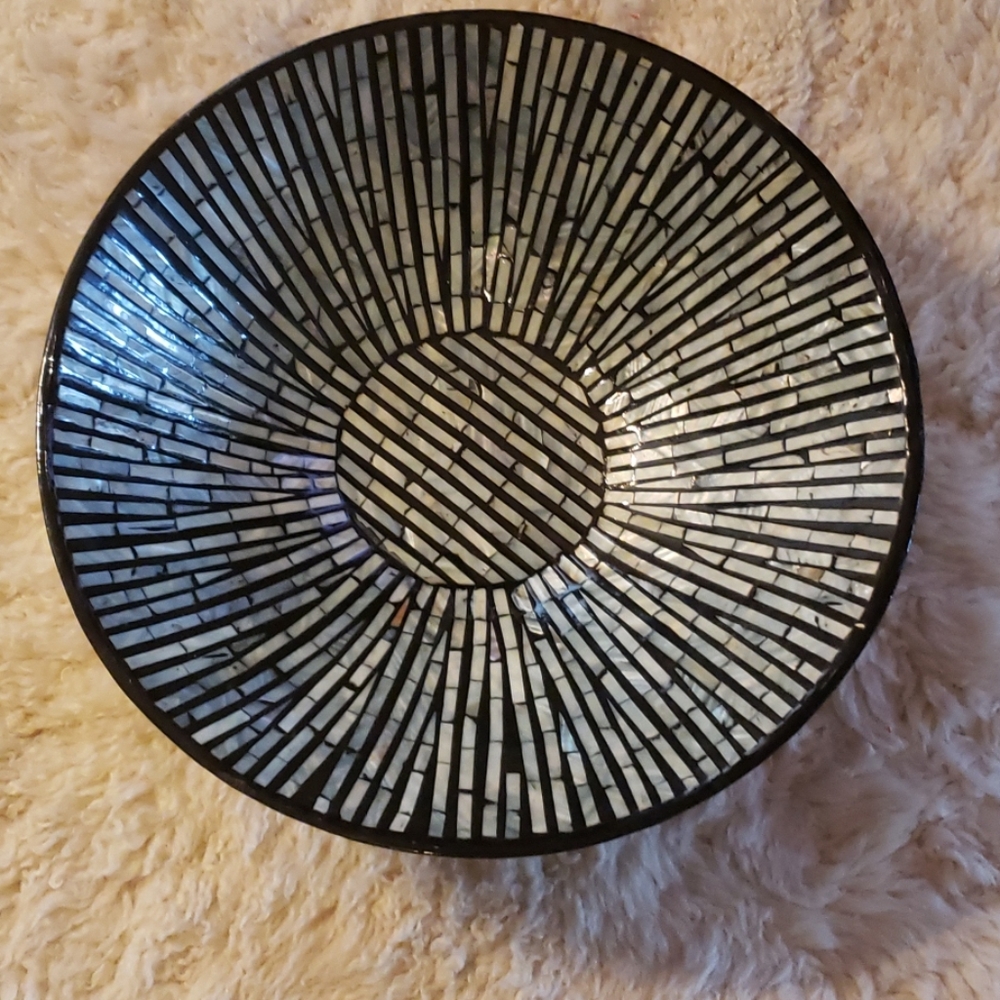 Plate decorative